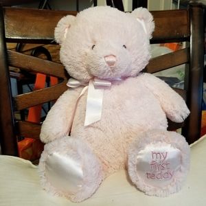 New Gund Pink "My First Teddy" Bear
